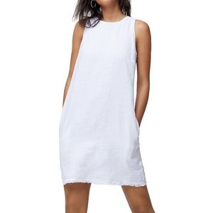 Tommy Bahama White Linen Shift Dress